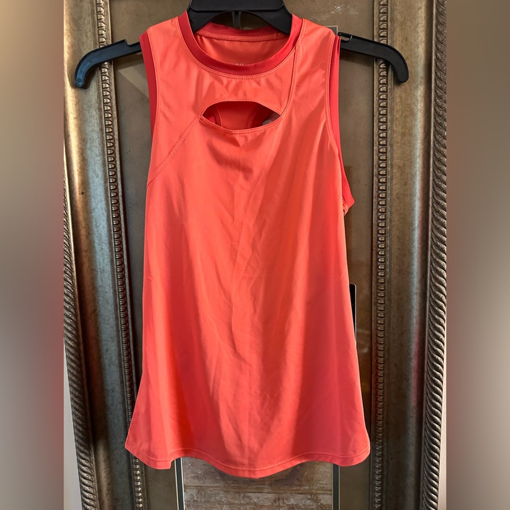 Tail Coral Sleeveless Tank Top